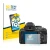 Front side of a product packaging with the brand logo BROTECT. Next to it is the device Nikon D5200 shown with the correspondi