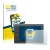 Front side of a product packaging with the brand logo BROTECT. Next to it is the device Wacom Intuos Pro S shown with the corr