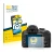 Front side of a product packaging with the brand logo BROTECT. Next to it is the device Nikon D3300 shown with the correspondi