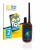 Front side of a product packaging with the brand logo BROTECT. Next to it is the device Garmin Alpha 100 shown with the corres