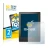 Front side of a product packaging with the brand logo BROTECT. Next to it is the device Kobo Aura H2O shown with the correspon