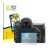 Front side of a product packaging with the brand logo BROTECT. Next to it is the device Nikon D750 shown with the correspondin