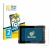Front side of a product packaging with the brand logo BROTECT. Next to it is the device Getac T800 shown with the correspondin