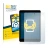 Front side of a product packaging with the brand logo BROTECT. Next to it is the device Kiano SlimTab 8 shown with the corresp