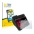 Front side of a product packaging with the brand logo BROTECT. Next to it is the device Xoro HMT 360 shown with the correspond