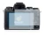 Image of the device Canon EOS M5 with a wide variety of screen protectors.