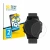 Front side of a product packaging with the brand logo BROTECT. Next to it is the device Garmin Fenix 5 (47 mm) shown with the 
