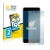 Front side of a product packaging with the brand logo BROTECT. Next to it is the device Nokia 6 2017 shown with the correspond