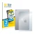 Front side of a product packaging with the brand logo BROTECT. Next to it is the device Apple iPad 9.7" 2017 (Back, 5th Gen.) 