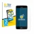 Front side of a product packaging with the brand logo BROTECT. Next to it is the device LG K8 2017 shown with the correspondin