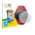 Front side of a product packaging with the brand logo BROTECT. Next to it is the device Polar M200 shown with the correspondin