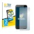 Front side of a product packaging with the brand logo BROTECT. Next to it is the device HTC U11 Life shown with the correspond