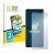 Front side of a product packaging with the brand logo BROTECT. Next to it is the device Huawei Mate 10 Pro shown with the corr