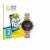 Front side of a product packaging with the brand logo BROTECT. Next to it is the device Fossil Q Venture HR (4.Gen) shown with