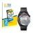 Front side of a product packaging with the brand logo BROTECT. Next to it is the device Honor Watch Magic shown with the corre