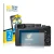 Front side of a product packaging with the brand logo BROTECT. Next to it is the device Nikon Coolpix A1000 shown with the cor