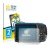 Front side of a product packaging with the brand logo BROTECT. Next to it is the device Fujifilm FinePix XP140 shown with the 
