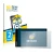 Front side of a product packaging with the brand logo BROTECT. Next to it is the device Garmin Camper 780 shown with the corre