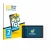 Front side of a product packaging with the brand logo BROTECT. Next to it is the device SmallHD 703 Bolt Wireless Monitor show