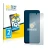 Front side of a product packaging with the brand logo BROTECT. Next to it is the device Samsung Galaxy M51 shown with the corr
