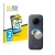 Front side of a product packaging with the brand logo BROTECT. Next to it is the device Insta360 One X2 shown with the corresp