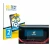 Front side of a product packaging with the brand logo BROTECT. Next to it is the device Kia E-Niro 2020 Infotainment System sh