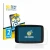 Front side of a product packaging with the brand logo BROTECT. Next to it is the device TomTom Go Expert 7" shown with the cor