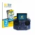 Front side of a product packaging with the brand logo BROTECT. Next to it is the device FrSky Tandem X20S shown with the corre