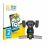 Front side of a product packaging with the brand logo BROTECT. Next to it is the device PowaKaddy CT6 GPS shown with the corre