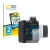 Front side of a product packaging with the brand logo BROTECT. Next to it is the device Arri WCU-4 shown with the correspondin