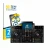 Front side of a product packaging with the brand logo BROTECT. Next to it is the device Pioneer XDJ-RX3 shown with the corresp