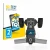 Front side of a product packaging with the brand logo BROTECT. Next to it is the device PowaKaddy FX5 2.8" shown with the corr