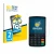 Front side of a product packaging with the brand logo BROTECT. Next to it is the device ingenico Link/2500 shown with the corr