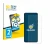 Front side of a product packaging with the brand logo BROTECT. Next to it is the device Motorola Edge 30 shown with the corres