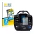 Front side of a product packaging with the brand logo BROTECT. Next to it is the device Futaba T4GRS shown with the correspond