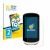 Front side of a product packaging with the brand logo BROTECT. Next to it is the device Garmin Edge Explore 2 shown with the c