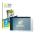 Front side of a product packaging with the brand logo BROTECT. Next to it is the device Jumper Ezpad M10S shown with the corre