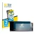 Front side of a product packaging with the brand logo BROTECT. Next to it is the device Hyundai i20 2022 Infotainment System 1