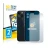 Front side of a product packaging with the brand logo BROTECT. Next to it is the device Apple iPhone 14 Plus (Front+Camera) sh