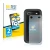 Front side of a product packaging with the brand logo BROTECT. Next to it is the device Nokia 2660 Flip (Back) shown with the 