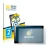 Front side of a product packaging with the brand logo BROTECT. Next to it is the device Pioneer AVIC-Z1000DAB-C Navigation sho