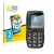Front side of a product packaging with the brand logo BROTECT. Next to it is the device artfone C1 + shown with the correspond
