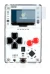 Image of the device Arduboy FX with a wide variety of screen protectors.