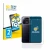 Front side of a product packaging with the brand logo BROTECT. Next to it is the device Xiaomi 13 (Front+Camera) shown with th
