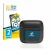Front side of a product packaging with the brand logo BROTECT. Next to it is the device JBL Tour Pro 2 shown with the correspo