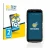 Front side of a product packaging with the brand logo BROTECT. Next to it is the device Doogee S41 Pro shown with the correspo