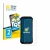 Front side of a product packaging with the brand logo BROTECT. Next to it is the device Doogee S100 shown with the correspondi