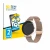 Front side of a product packaging with the brand logo BROTECT. Next to it is the device Xcoast X-Watch Siona 2 shown with the 