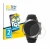 Front side of a product packaging with the brand logo BROTECT. Next to it is the device Huami Amazfit Falcon shown with the co