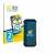 Front side of a product packaging with the brand logo BROTECT. Next to it is the device Doogee S110 shown with the correspondi